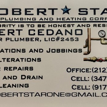 Robert Star Plumbing And Heating - Plumbing Near Me - Manhattan, New York Robert Star Plumbing And Heating - Plumbing Near Me - Manhattan, New York