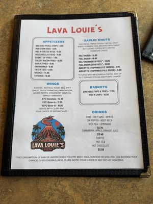 Menu photo 3 Lava Louie's Oak Harbor, WA Menu photo 3 Lava Louie's Oak Harbor, WA