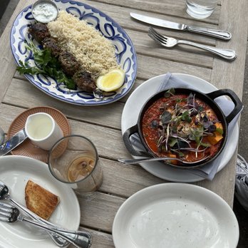 Aba - Lamb & Beef Kefta Kebab, shakshuka - Mediterranean Near Me - Chicago, Illinois
