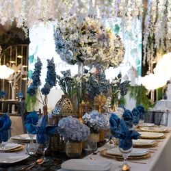The Pergola Venue for Special Events - Table setup for the principal sponsors