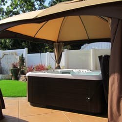 OC Hot Spring Spas - Our HotSprings Spa Envoy - all set up.