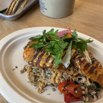 Vic & Al's - Blackened catfish with sassafras rice - Cajun/Creole Near Me - Austin, Texas Vic & Al's - Blackened catfish with sassafras rice - Cajun/Creole Near Me - Austin, Texas