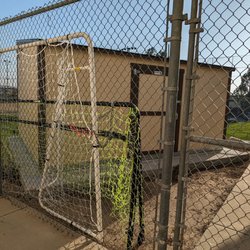 Signal Hill Park - Storage area by Spud Field