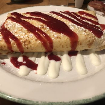 Cora Breakfast and Lunch - Raspberry crepe - Breakfast & Brunch Near Me - Vancouver, British Columbia