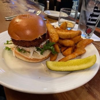 The Auld Shebeen - Crab cake sandwich - Irish Near Me - Whippany, New Jersey The Auld Shebeen - Crab cake sandwich - Irish Near Me - Whippany, New Jersey