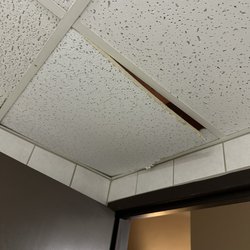 Devil's Head Resort & Convention Center - Ceiling tiles are coming down
