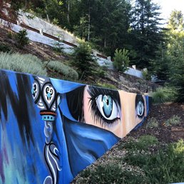 Part of the outdoor mural Part of the outdoor mural