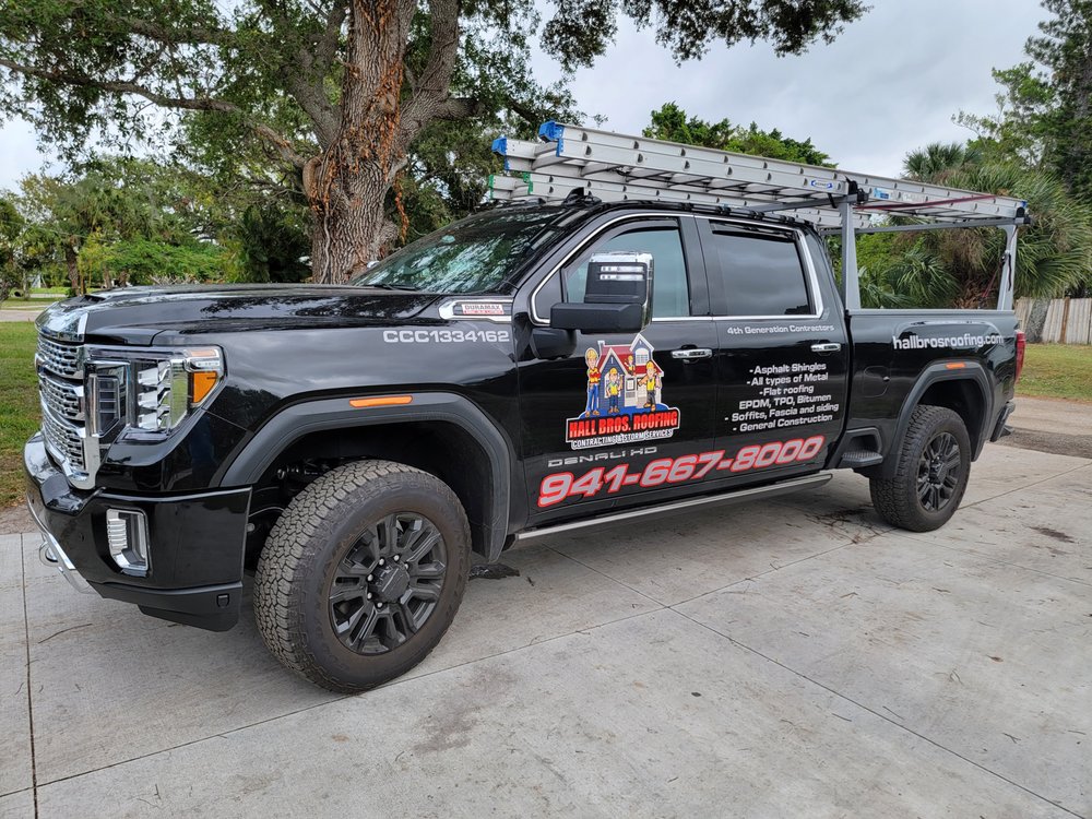 Slide of Hall Bros Roofing and Construction