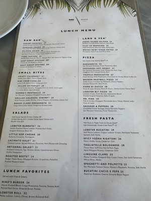 Menu photo 1 Nino’s Beach Port Washington, NY Menu photo 1 Nino’s Beach Port Washington, NY