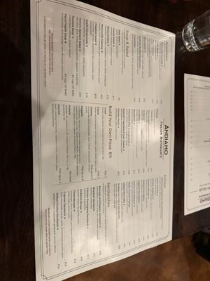 Menu photo 4 Andiamo Italian Ristorante Eagan, MN