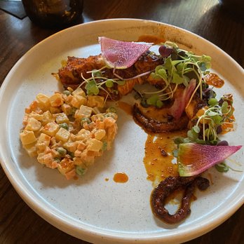 Tzuco - Pulpo Enamorado | Guajillo roasted octopus - Mexican Near Me - Chicago, Illinois