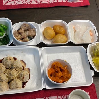 The Dim Sum - Chinese broccoli, pork spare ribs, football, shrimp, soup dumplings, tripe, and siu mai - Dim Sum Near Me - Westminster, California The Dim Sum - Chinese broccoli, pork spare ribs, football, shrimp, soup dumplings, tripe, and siu mai - Dim Sum Near Me - Westminster, California