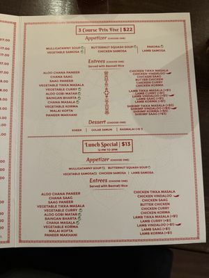Menu photo 5 Curry Corner Astoria, NY