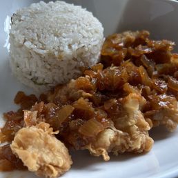 Fish Nuggets & Fatty Rice