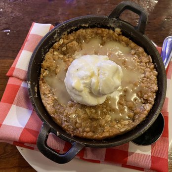 West Saloon & Kitchen - Peach cobbler - American Near Me - Denver, Colorado West Saloon & Kitchen - Peach cobbler - American Near Me - Denver, Colorado