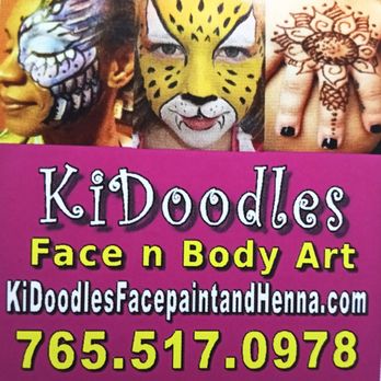 Kidoodles Face n Body Art - Phone number 765-517-0978
Website kidoodlesfacepaintandhenna.com - Face Painting Near Me Kidoodles Face n Body Art - Phone number 765-517-0978
Website kidoodlesfacepaintandhenna.com - Face Painting Near Me