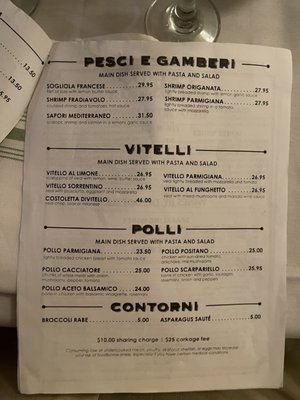 Menu photo 8 Positano Italian Restaurant Boca Raton, FL