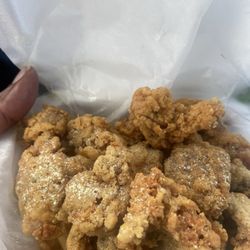 Catfish - Fried gizzards by Omar! Yummy