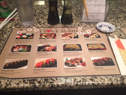 I Love Sushi by null