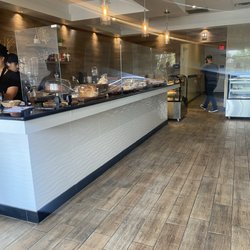 Coffee bar, baked goods and lovely staff