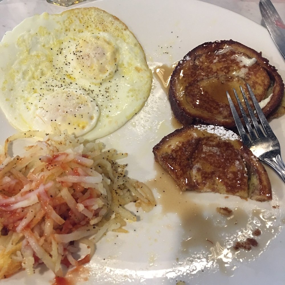 Eggsellent Cafe - I almost forgot to take a picture of mine! So good! - Breakfast & Brunch Near Me - Frisco, Texas