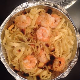 Shrimp scampi...