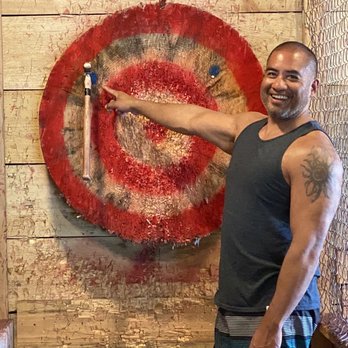Yosemite Axe Throwing - Got an 8 pointer! - Axe Throwing Near Me - South Lake Tahoe, California Yosemite Axe Throwing - Got an 8 pointer! - Axe Throwing Near Me - South Lake Tahoe, California