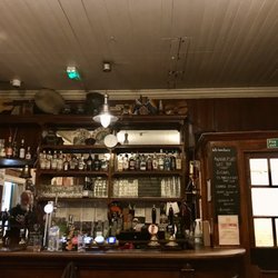 Cumberland Arms - Interior main room facing the bar.