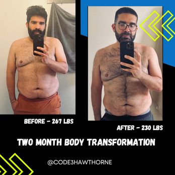 Code 3 Athletics Hawthorne - Ivan's two month transformation - Gyms Near Me - Hawthorne, California Code 3 Athletics Hawthorne - Ivan's two month transformation - Gyms Near Me - Hawthorne, California