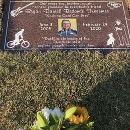 Our beautiful son's beautiful headstone. Our beautiful son's beautiful headstone.