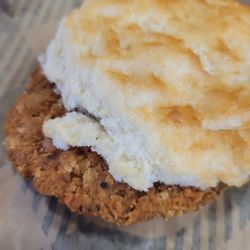 Bojangles - "Steak" breakfast sandwich. Not good