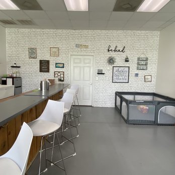 Power Up Nutrition - a kitchen with white chairs - Coffee & Tea Near Me - Wilmington, North Carolina Power Up Nutrition - a kitchen with white chairs - Coffee & Tea Near Me - Wilmington, North Carolina