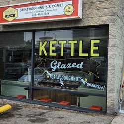 Kettle Glazed Doughnuts - Outside