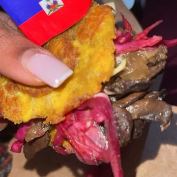 Bunnan - Plantain Sandwiches-MUSHROOM - Haitian Near Me - Brooklyn, New York