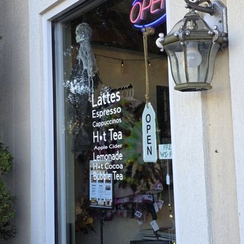 Kind Brew Coffee - One of the windows in front of the shop. - Coffee & Tea Near Me Kind Brew Coffee - One of the windows in front of the shop. - Coffee & Tea Near Me