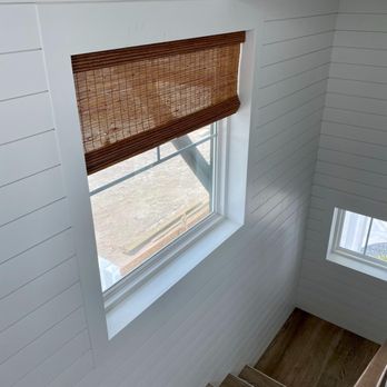 Made in the Shade - Natural Shade Staircase - Shades & Blinds Near Me Made in the Shade - Natural Shade Staircase - Shades & Blinds Near Me