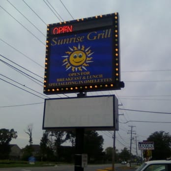 Sunrise Grill - Street sign - American Near Me - Des Plaines, Illinois Sunrise Grill - Street sign - American Near Me - Des Plaines, Illinois
