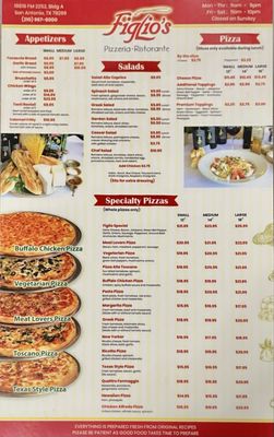 Menu photo 1 46th St Pizzeria San Antonio, TX Menu photo 1 46th St Pizzeria San Antonio, TX