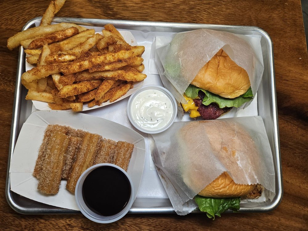 Food from Bronx Burger