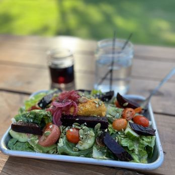 Patrizi's - 7-5-23 My beautiful rainbow salad!!! - Italian Near Me - Austin, Texas