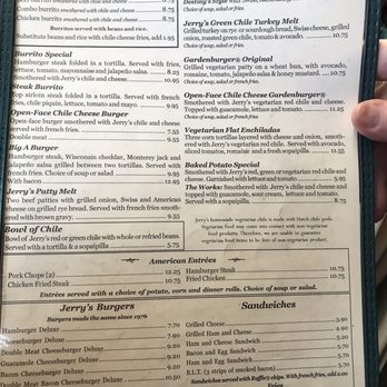 Jerry's Cafe - New Mexican Cuisine Near Me - Gallup, New Mexico