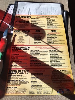 Menu photo 7 Tailgaters Egg Harbor City, NJ