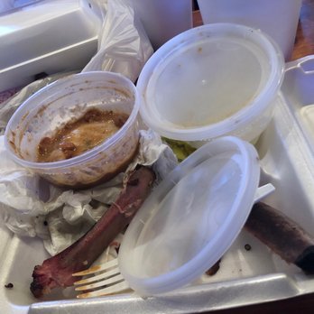 T-Bone Tom's - As you can see i ate everything!! just moved into the neighborhood and i been here 3 times already!! 10/10 to-go service - Barbeque Near Me - Kemah, Texas T-Bone Tom's - As you can see i ate everything!! just moved into the neighborhood and i been here 3 times already!! 10/10 to-go service - Barbeque Near Me - Kemah, Texas