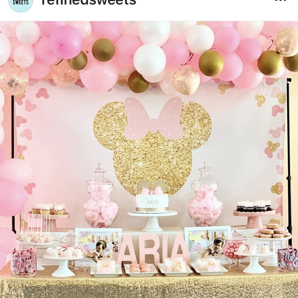 Akd Ink - Printed Mini Mouse Backdrop - Screen Printing/T-Shirt Printing Near Me - Chatsworth, California