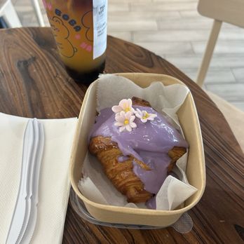 Tealux Cafe - Tampa - Ube croissant - Bubble Tea Near Me - Tampa, Florida Tealux Cafe - Tampa - Ube croissant - Bubble Tea Near Me - Tampa, Florida