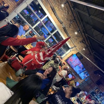 Bombshells Restaurant & Bar - 49ers Fans vs Cowboys Fans - New American Near Me - Arlington, Texas Bombshells Restaurant & Bar - 49ers Fans vs Cowboys Fans - New American Near Me - Arlington, Texas