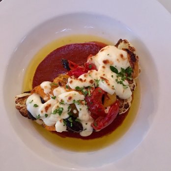 New Leaf Cafe - Cauliflower steak - New American Near Me - Eastsound, Washington