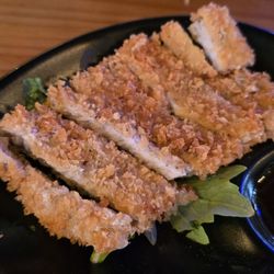 Tonkatsu was thin-cut and perfect!