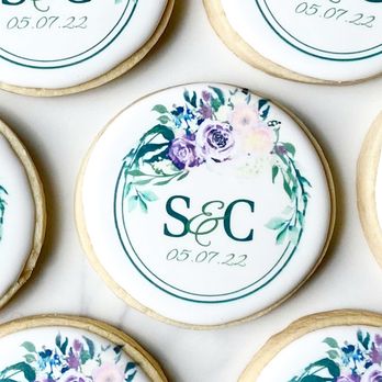 SD Cookie Guru - Wedding Monogram Cookies - Bakeries Near Me SD Cookie Guru - Wedding Monogram Cookies - Bakeries Near Me