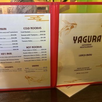 Yagura Restaurant - Menu 2/2/24 (2 of 3) - Japanese Near Me - Honolulu, Hawaii Yagura Restaurant - Menu 2/2/24 (2 of 3) - Japanese Near Me - Honolulu, Hawaii